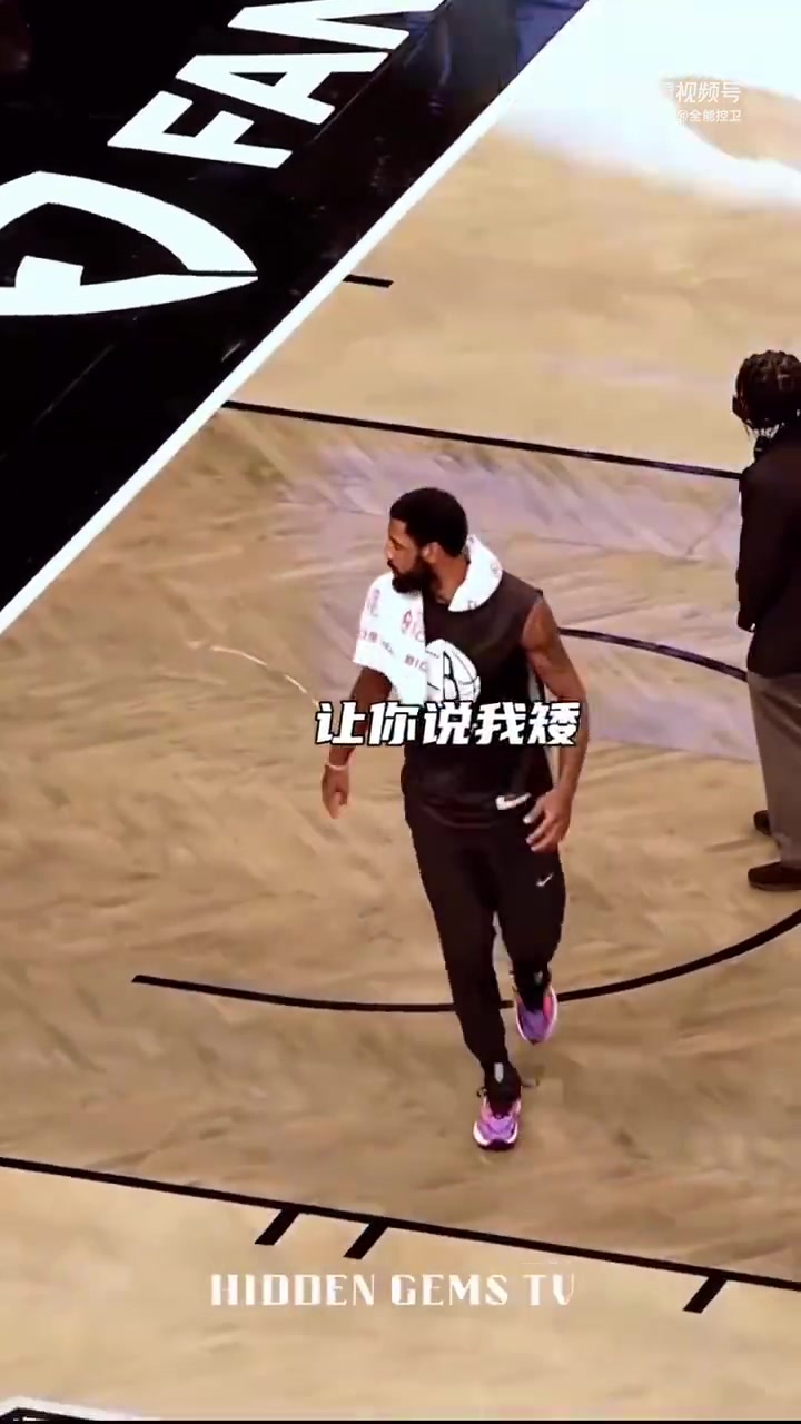 你不對勁！原來歐文一心想著要隔扣杜蘭特，并將其撂倒在地
